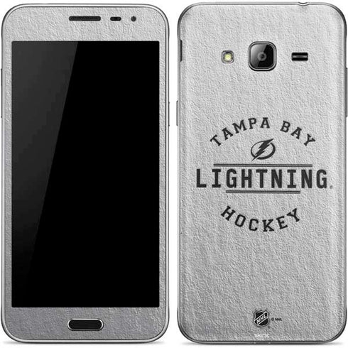 NHL Tampa Bay Lightning Black Text Galaxy J3 Skin