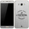 NHL Tampa Bay Lightning Black Text Galaxy J7 Skin