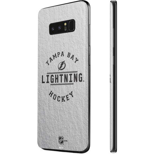 NHL Tampa Bay Lightning Black Text Galaxy Note 8 Skin