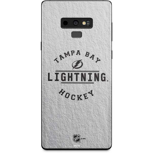 NHL Tampa Bay Lightning Black Text Galaxy Note 9 Skin