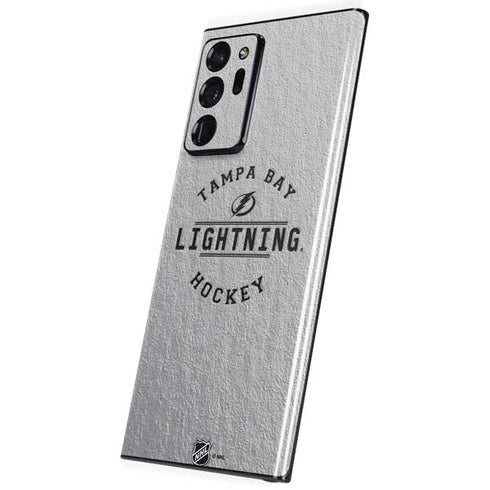 NHL Tampa Bay Lightning Black Text Galaxy Note20 Ultra 5G Skin