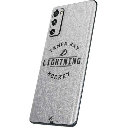 NHL Tampa Bay Lightning Black Text Galaxy S20 Fan Edition Skin