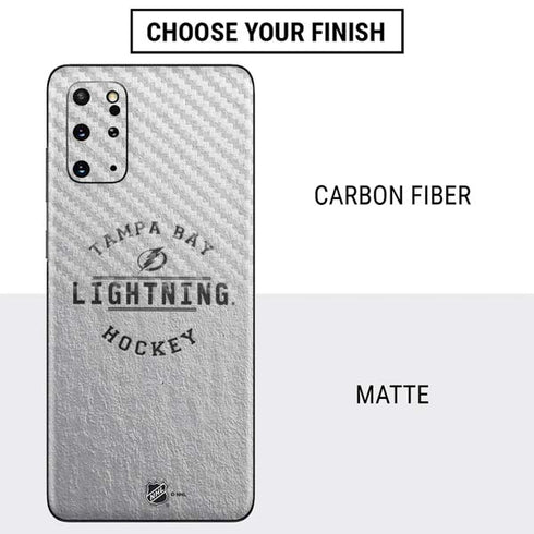 NHL Tampa Bay Lightning Black Text Galaxy S20 Plus Skin