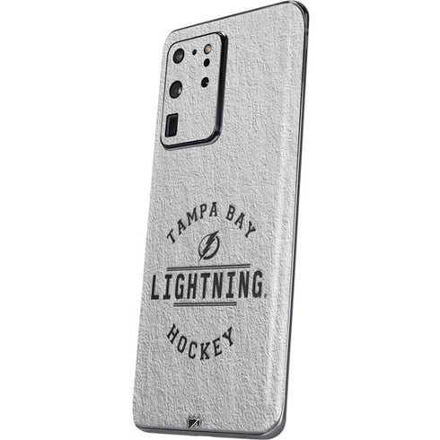NHL Tampa Bay Lightning Black Text Galaxy S20 Ultra 5G Skin