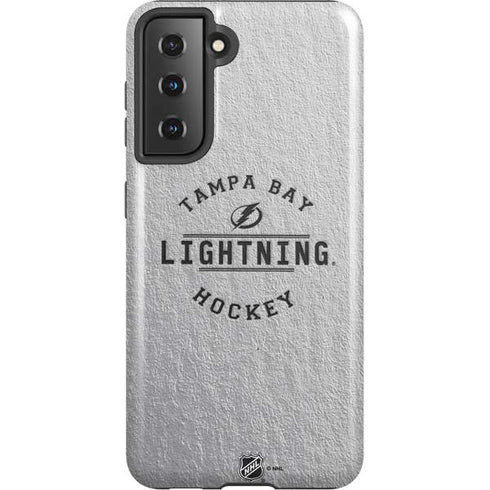 NHL Tampa Bay Lightning Black Text Galaxy S21 5G Pro Case