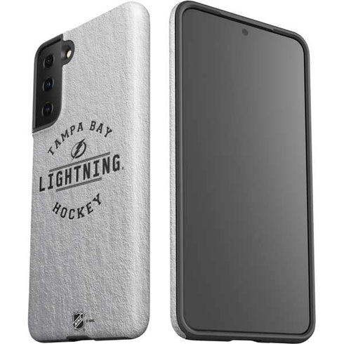 NHL Tampa Bay Lightning Black Text Galaxy S21 FE Pro Case