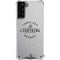 NHL Tampa Bay Lightning Black Text Galaxy S21 Plus 5G Clear Case
