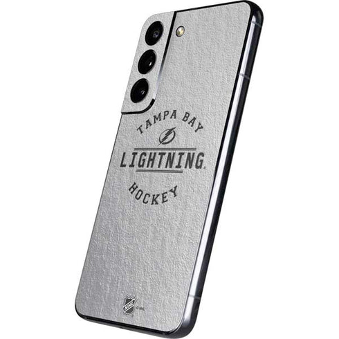 NHL Tampa Bay Lightning Black Text Galaxy S22 Skin