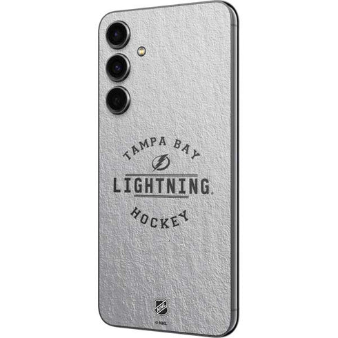 NHL Tampa Bay Lightning Black Text Galaxy S23 FE Skin