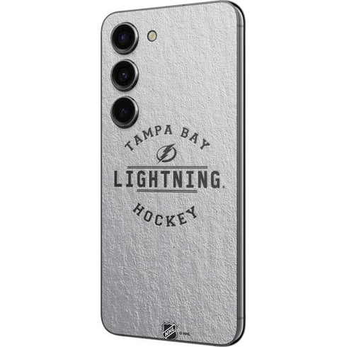 NHL Tampa Bay Lightning Black Text Galaxy S23 Skin
