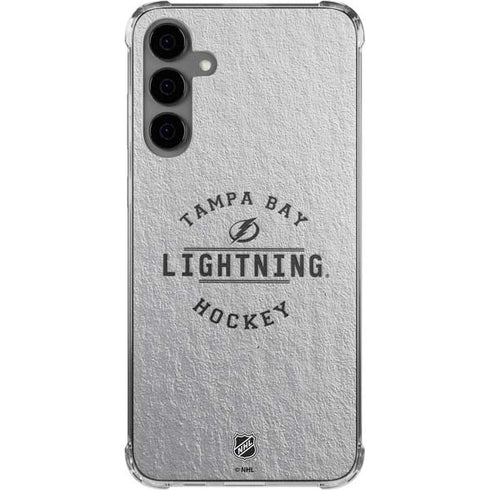 NHL Tampa Bay Lightning Black Text Galaxy S24 Plus Clear Case