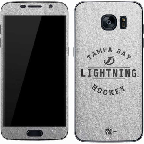 NHL Tampa Bay Lightning Black Text Galaxy S7 Skin
