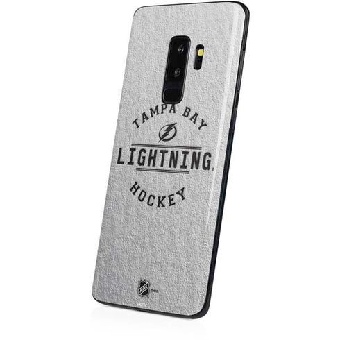 NHL Tampa Bay Lightning Black Text Galaxy S9 Plus Skin