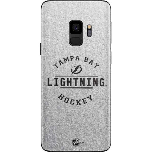 NHL Tampa Bay Lightning Black Text Galaxy S9 Skin