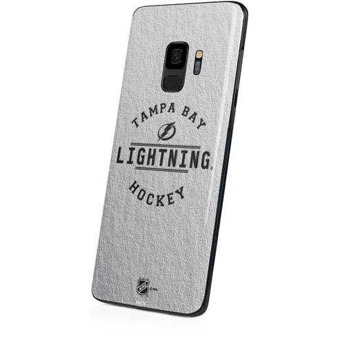 NHL Tampa Bay Lightning Black Text Galaxy S9 Skin