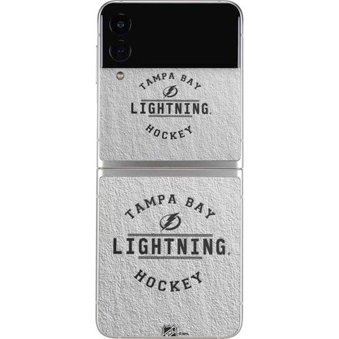 NHL Tampa Bay Lightning Black Text Galaxy Z Flip3 5G Skin