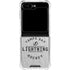 NHL Tampa Bay Lightning Black Text Galaxy Z Flip5 5G Clear Case