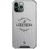 NHL Tampa Bay Lightning Black Text iPhone 11 Pro Max Clear Case