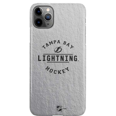NHL Tampa Bay Lightning Black Text iPhone 11 Pro Max Lite Case
