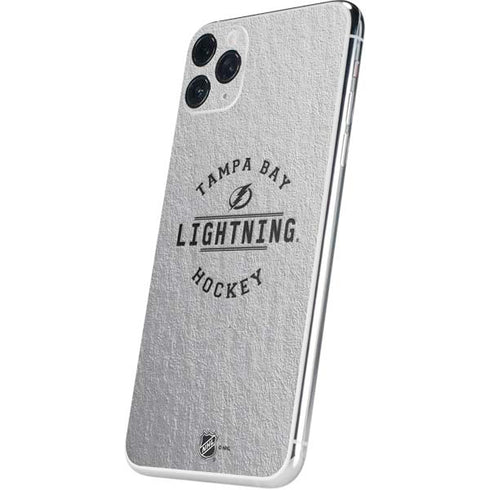 NHL Tampa Bay Lightning Black Text iPhone 11 Pro Max Skin