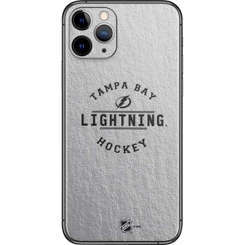 NHL Tampa Bay Lightning Black Text iPhone 11 Pro Skin