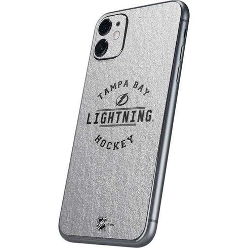 NHL Tampa Bay Lightning Black Text iPhone 11 Skin