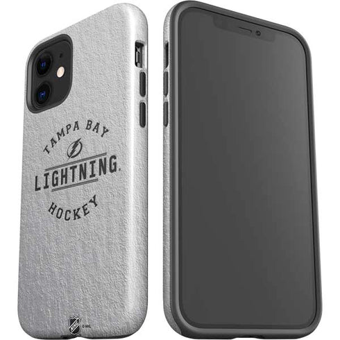 NHL Tampa Bay Lightning Black Text iPhone 12 Impact Case