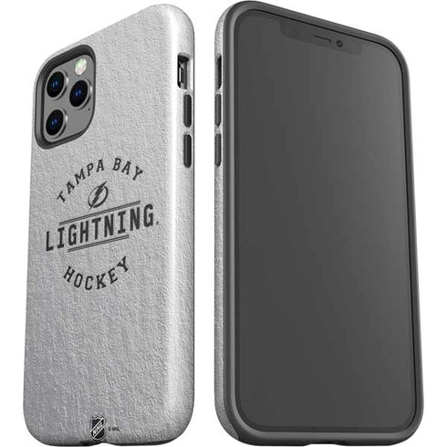 NHL Tampa Bay Lightning Black Text iPhone 12 Pro Impact Case