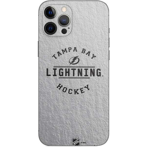 NHL Tampa Bay Lightning Black Text iPhone 12 Pro Max Skin