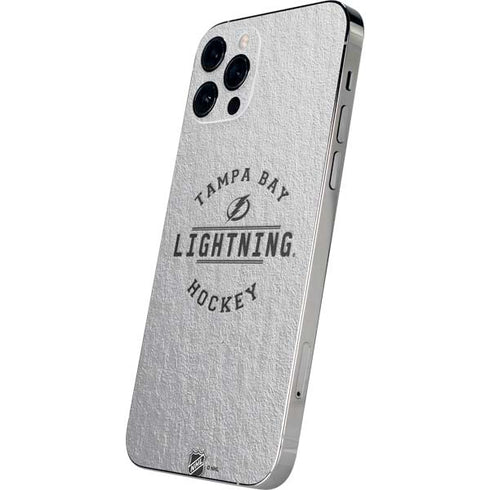 NHL Tampa Bay Lightning Black Text iPhone 12 Pro Skin