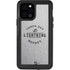 NHL Tampa Bay Lightning Black Text iPhone 12 Pro Waterproof Case