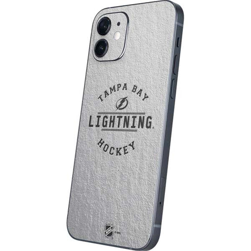NHL Tampa Bay Lightning Black Text iPhone 12 Skin
