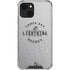 NHL Tampa Bay Lightning Black Text iPhone 13 Clear Case