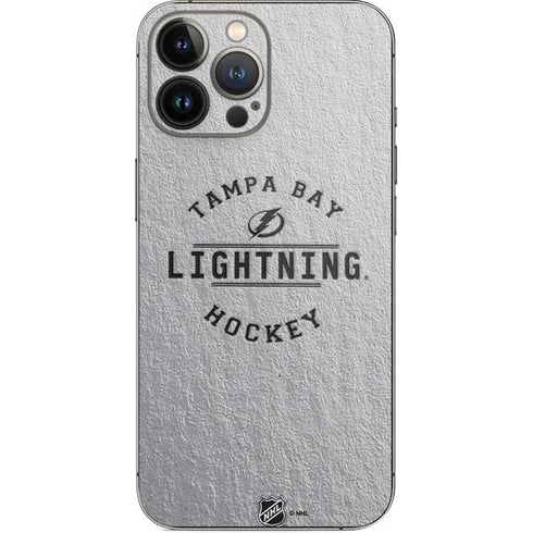 NHL Tampa Bay Lightning Black Text iPhone 13 Pro Max Skin