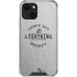 NHL Tampa Bay Lightning Black Text iPhone 14 Clear Case