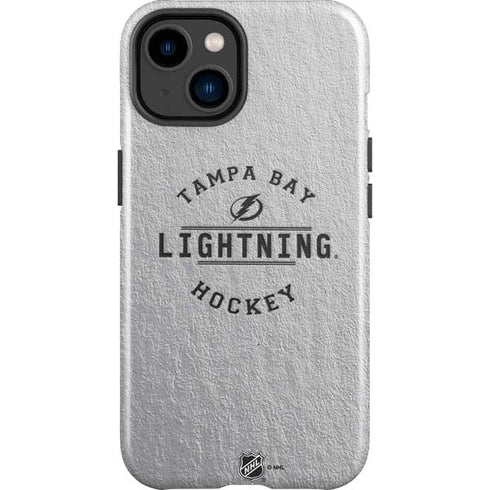NHL Tampa Bay Lightning Black Text iPhone 15 Plus Impact Case