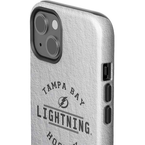 NHL Tampa Bay Lightning Black Text iPhone 15 Plus Impact Case