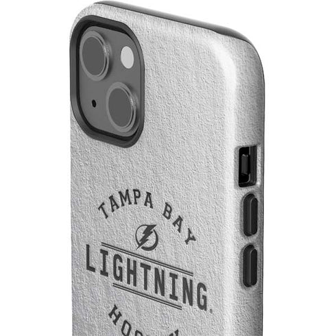 NHL Tampa Bay Lightning Black Text iPhone 15 Impact Case