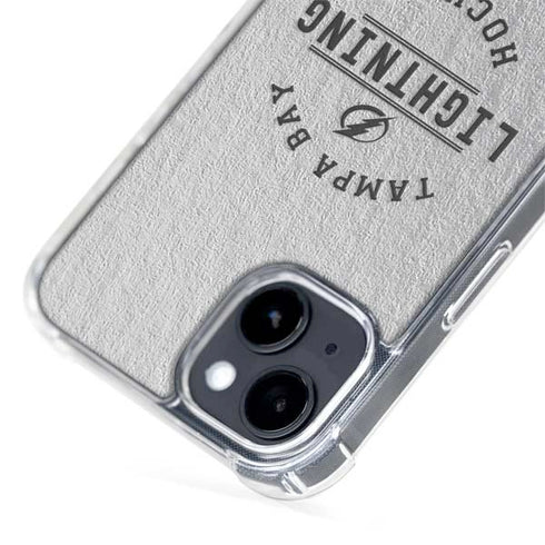 NHL Tampa Bay Lightning Black Text iPhone 15 Plus MagSafe Case