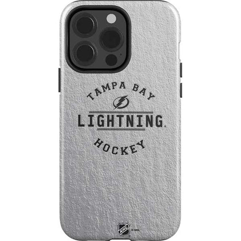 NHL Tampa Bay Lightning Black Text iPhone 14 Pro Impact Case