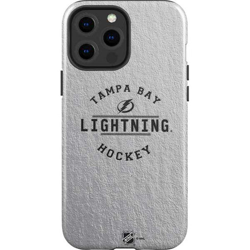 NHL Tampa Bay Lightning Black Text iPhone 14 Pro Max Impact Case