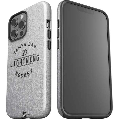 NHL Tampa Bay Lightning Black Text iPhone 15 Pro Max Impact Case