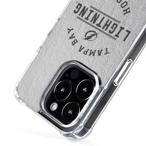 NHL Tampa Bay Lightning Black Text iPhone 15 Pro Max MagSafe Case