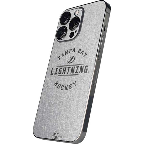 NHL Tampa Bay Lightning Black Text iPhone 14 Pro Skin
