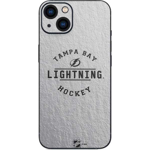 NHL Tampa Bay Lightning Black Text iPhone 14 Skin