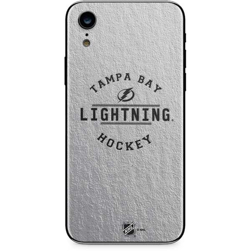 NHL Tampa Bay Lightning Black Text iPhone XR Skin