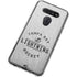 NHL Tampa Bay Lightning Black Text LG K51/Q51 Clear Case