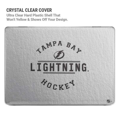 NHL Tampa Bay Lightning Black Text MacBook Air 13in M1 (2021) Case plus Skin