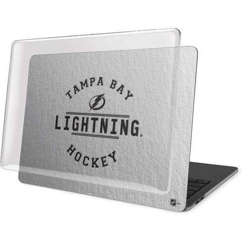 NHL Tampa Bay Lightning Black Text MacBook Pro 13in (2020) Case plus Skin