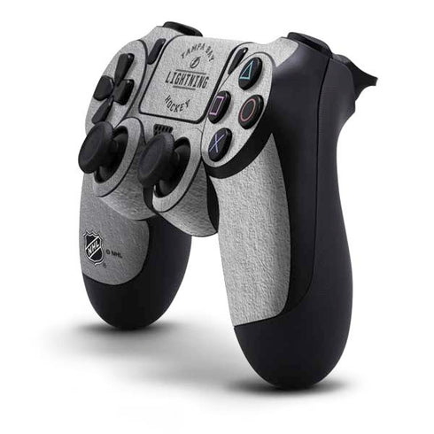 NHL Tampa Bay Lightning Black Text PS4 Controller Skin